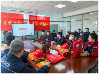 非金屬材料開發(fā)部成功開展消防應(yīng)急演練活動